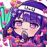 Cheering Uwu Girl GIF