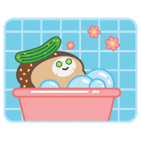 Chill Unwind Sticker by Tasty Toastys