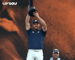 Happy First Place GIF by LIV Golf