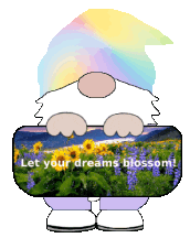 Spring Gnome Sticker