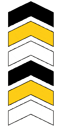 crearedg white black swipe up yellow Sticker