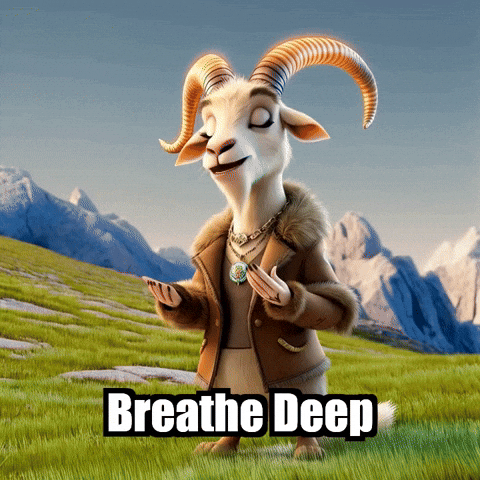 Breath Center GIF by Radiantelope