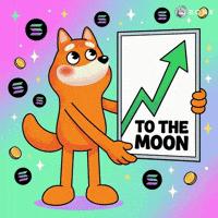 To The Moon Smile GIF by BONK