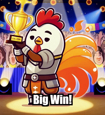 Celebration Success GIF by Zorooster
