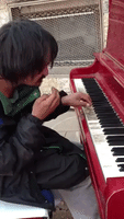 Homeless Man Shows Amazing Talent on Piano