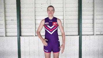 No Deal Antonio GIF by Fremantle Dockers
