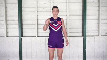 Mic Drop GIF by Fremantle Dockers