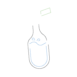 Orisae giphyupload drink kombucha boisson Sticker