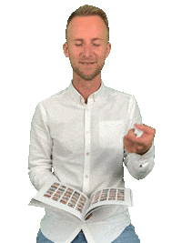 Kookboek Sticker by SterkInDeKeuken.nl