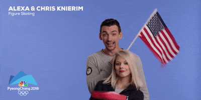 pyeongchang 2018 alexa knierim GIF by NBC Olympics