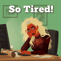 Tired Eyes GIF by World Of Women