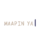 Sorry Sticker