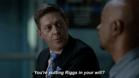 damon wayans riggs GIF by Lethal Weapon