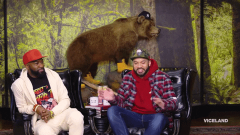 get out no GIF by Desus & Mero