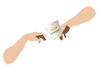 Plant-Based Art Sticker by planton