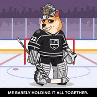Tired Ice Hockey GIF by Doge Pound