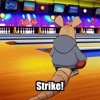 Bowling Strike GIF by Chillo Dillo