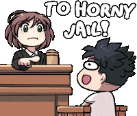Judge Jail Sticker by Jin