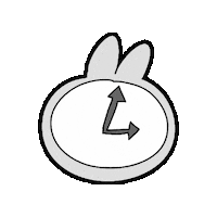 Clock Murdermystery Sticker