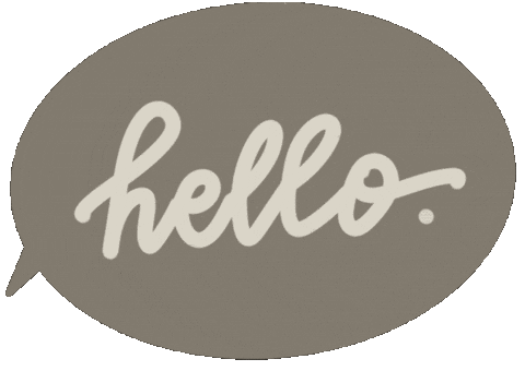 Text Hello Sticker