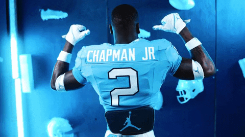 North Carolina Football GIF by UNC Tar Heels