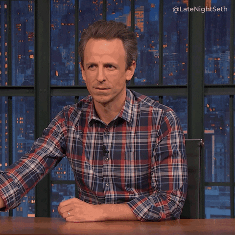 No Way What GIF by Late Night with Seth Meyers