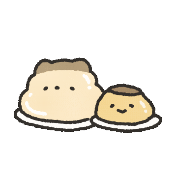 Pudding 디저트 Sticker