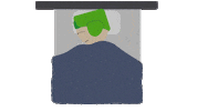 Insomnia I Cant Sleep Sticker by South Park