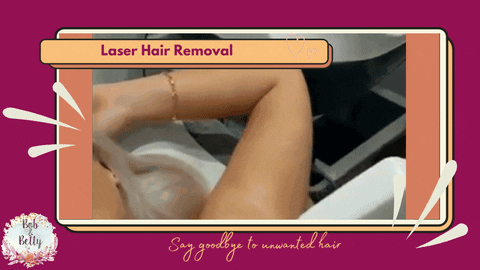 bob-betty giphyupload laser hair removal hair removal bobbetty GIF
