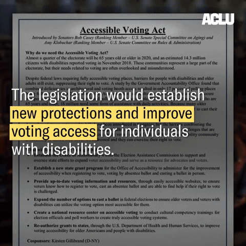 Accessible Voting Act