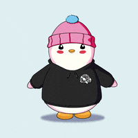 Happy Good Vibes GIF by Pudgy Penguins