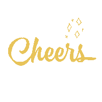 Cheers Wine Sticker