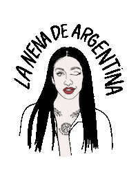 Argentina Maria Sticker