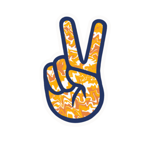 Peace Out Sticker by UNC Campus Recreation