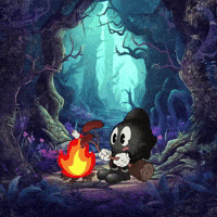 Oddsturgeon fire hungry cooking waiting GIF