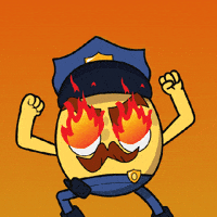 Eggs Rage GIF by bad egg co