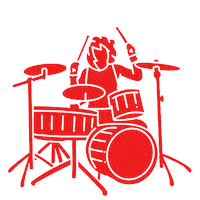 vodafoneromania music drums musicshow vodafoneromania Sticker
