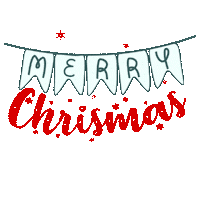 Happy Merry Christmas Sticker
