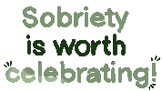 Sobriety Sticker by Monument