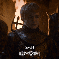 game of thrones smh GIF by #RoastJoffrey