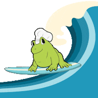 Fun Summer Sticker by One Fat Frog