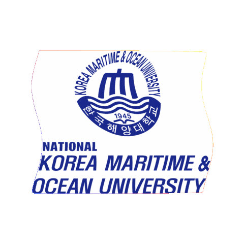 College Sticker by KMOU Korea Maritime & Ocean University