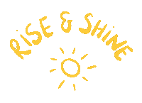Claudiaserrag sun morning shine rise and shine Sticker