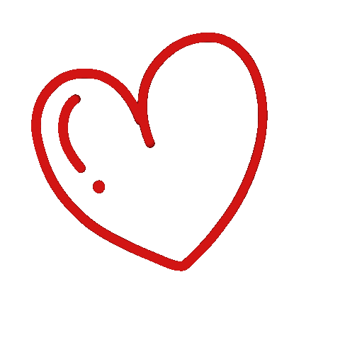 In Love Heart Sticker