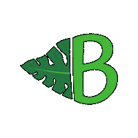 Biology Monstera Sticker by Biolchemiczna