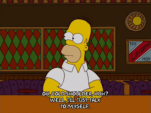 homer simpson eye roll GIF