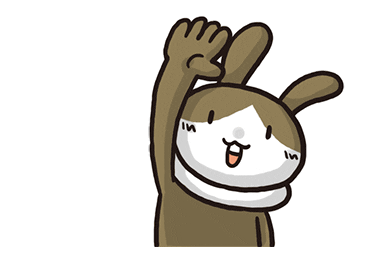 Sticker Bunny Sticker by off60