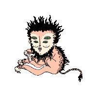 Lion Sue Sticker