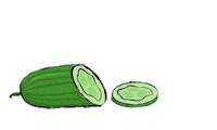 Chovi food healthy comida salad Sticker