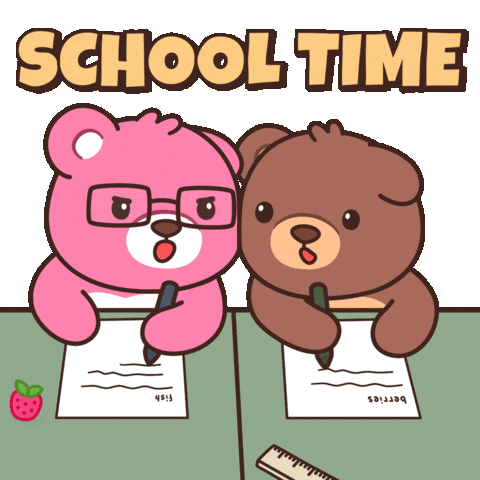 Back To School Kids Sticker by BEARISH
